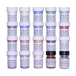 Reusche Colors 2800 Lead and Cadmium Free Sample Kit; Series 5; 17 Colors