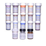 Reusche Colors 2500 Transparent Sample Kit; 12 Colors