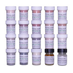 Reusche Colors 2900 Lead and Cadmium Free Sample Kit; Series 5; 17 Colors (Portrait)